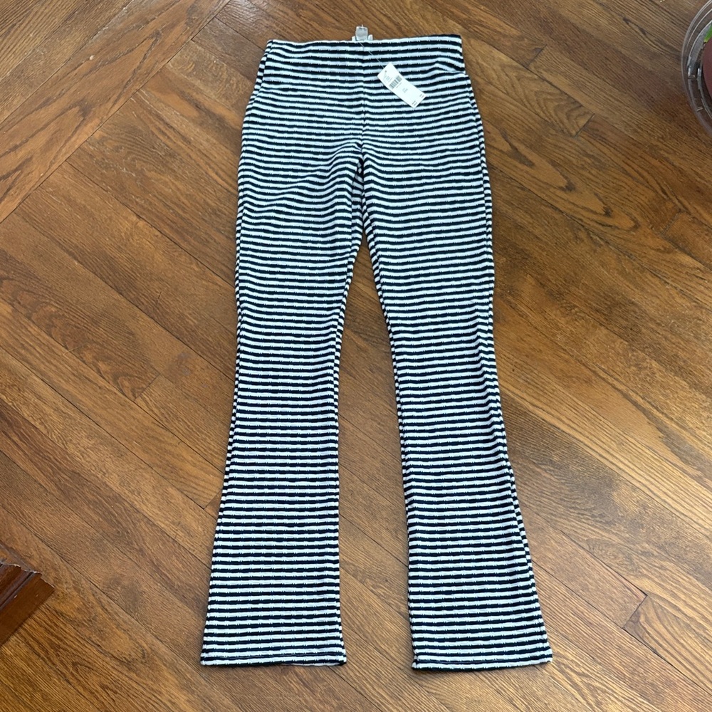 Anthropologie Maeve Nautical Stripe Knit Pants